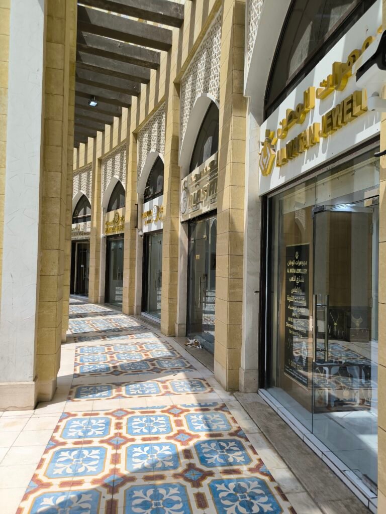 Shops selling gold in Souq Waqif, Doha.